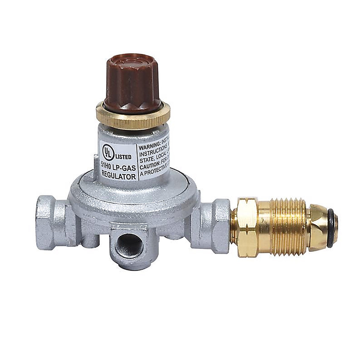 Mr. Heater F273719 1/4 in. Dia. Brass High Pressure Regulator