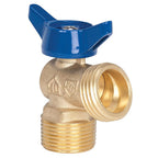 Homewerks VBDQTRG4 3/4 in. MIP X 3/4 in. MHT Brass Boiler Drain