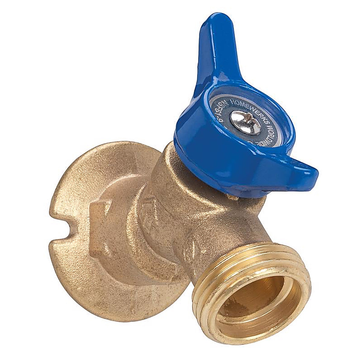 Homewerks VSCQTRB3 1/2 in. FIP X 3/4 in. MHT Brass Sillcock Valve