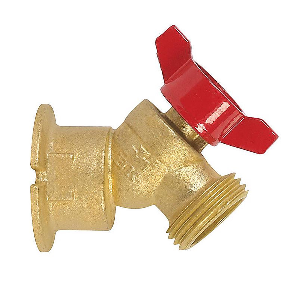 Homewerks VSCQTRB4 3/4 in. FIP X 3/4 in. MHT Brass Sillcock Valve