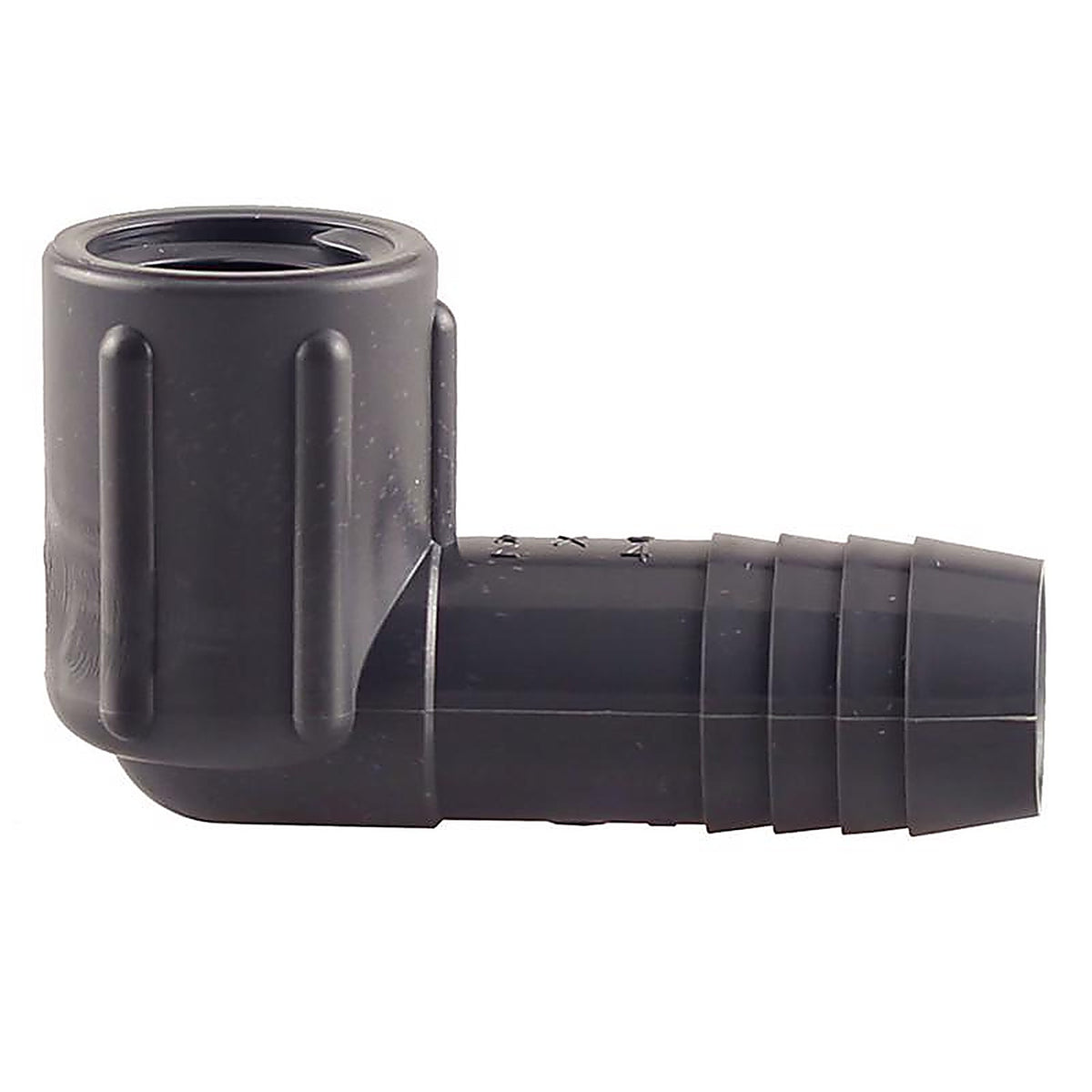 Boshart Industries UPVCFRE-0705 3/4 in. Insert in. X 1/2 in. D FPT Polypropylene 90 Degree Reducing Elbow 10 pk