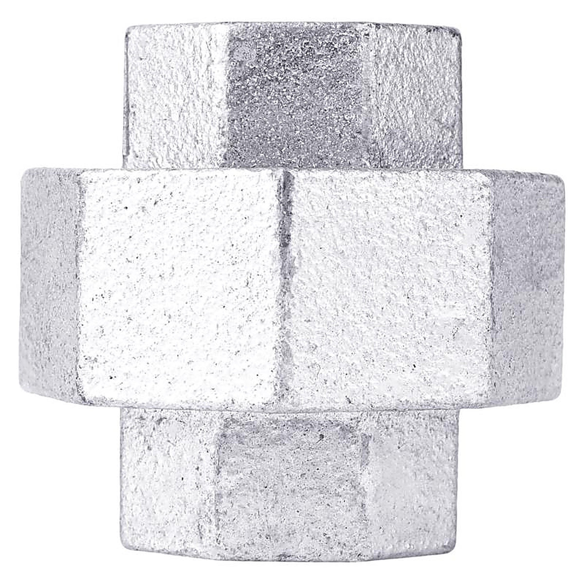 STZ - 501929 - Industries 1/8 In. Fip Each X 1/8 In. D Fip Galvanized Malleable Iron Union