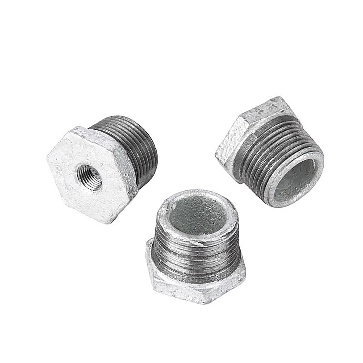 STZ Industries 311UB-3818 3/8 in. MIP each X 1/8 in. D FIP Galvanized Malleable Iron Hex Bushing