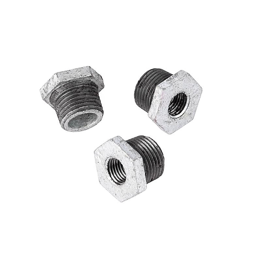 STZ Industries 311UB-114 1 in. MIP each X 1/4 in. D FIP Galvanized Malleable Iron Hex Bushing