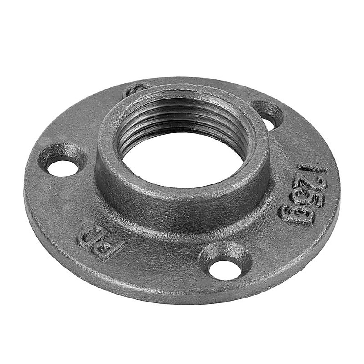 STZ - 202220 - Industries 1/4 In. Fip Each Black Malleable Iron Floor Flange