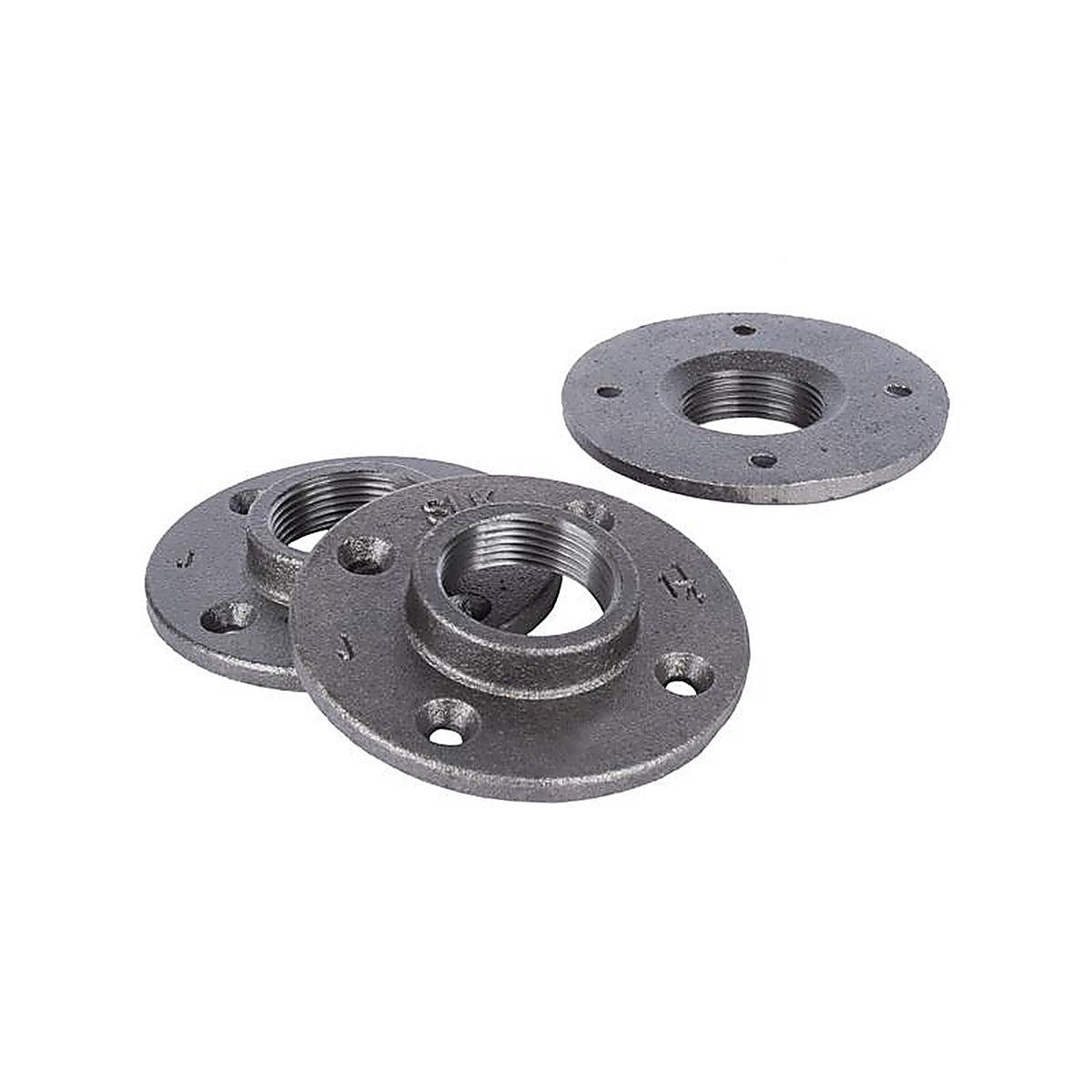 STZ - 202220 - Industries 1/4 In. Fip Each Black Malleable Iron Floor Flange