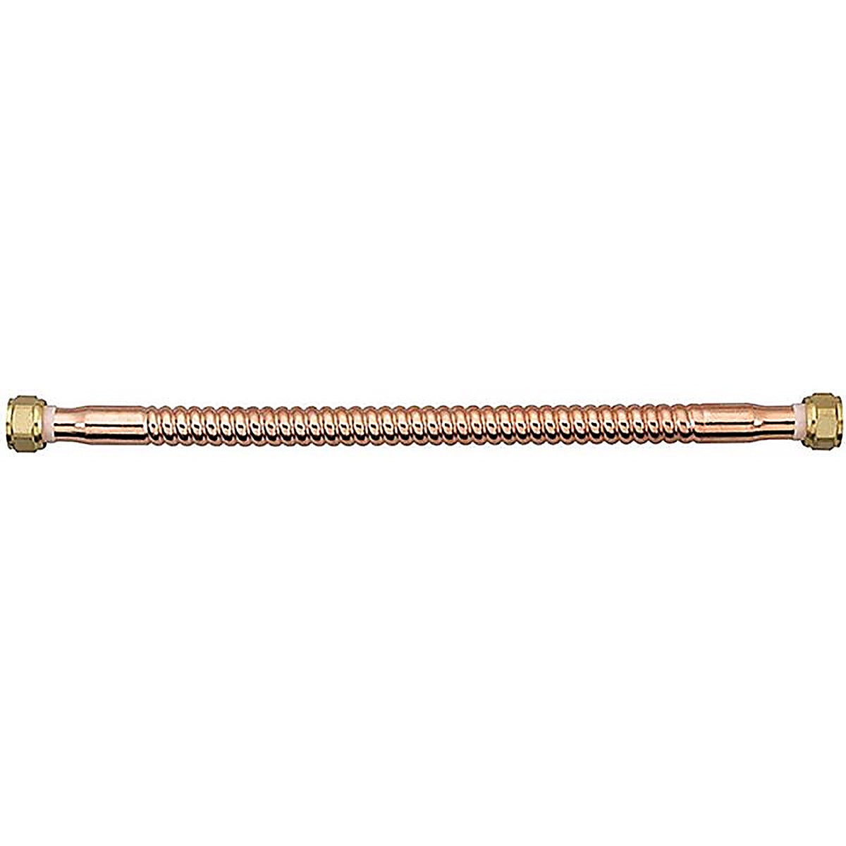 Copper Flex 7211-18-34FIP-B Homewerks Worlwide 3/4 in. FIP x 3/4 in. Dia. FIP 18 in. Copper Water Heater Supply Line