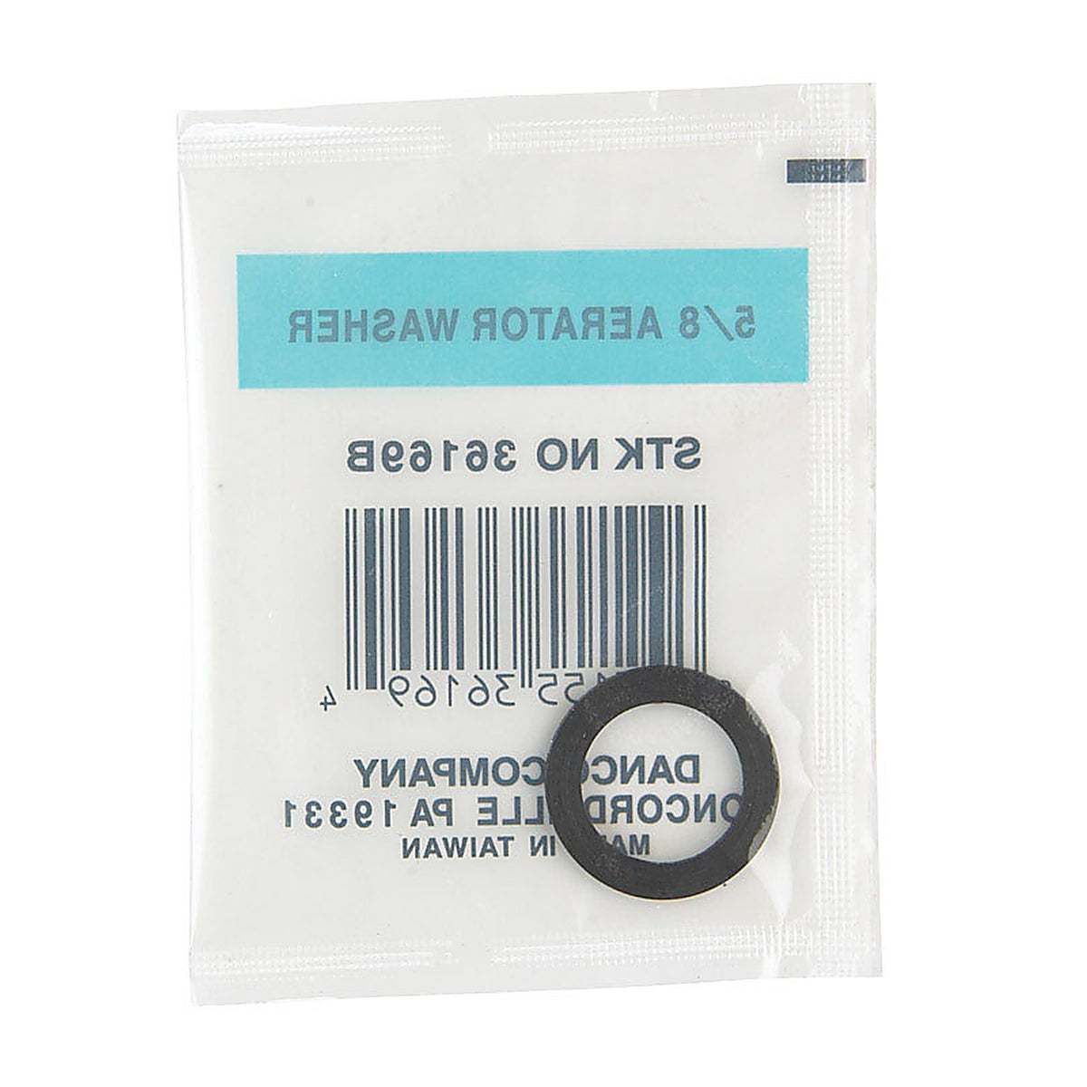 Danco 36344B 5/8 in. D Rubber Washer 1 pk