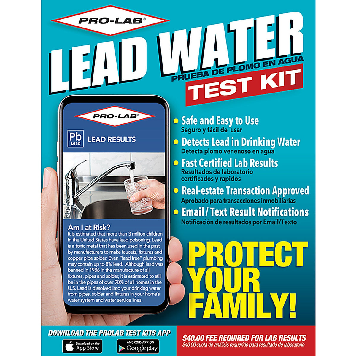 Pro-Lab - LW107 - Lead in Water Test Kit