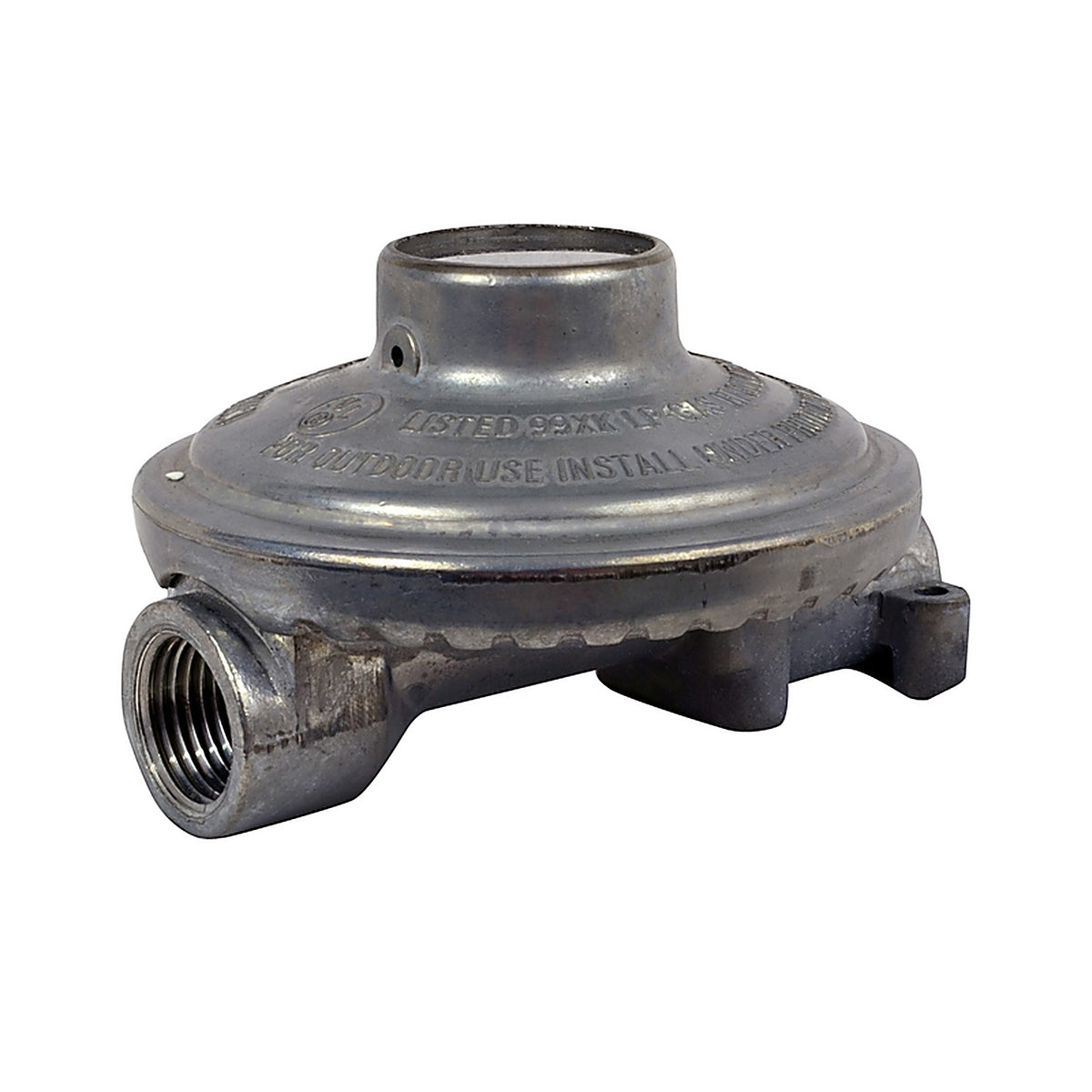 Mr. Heater F273767 1/4 in. Dia. x 3/8 in. FPT in. Dia. Steel Female Flare Inlet x Female Pipe Outlet Low Pressure Regulator
