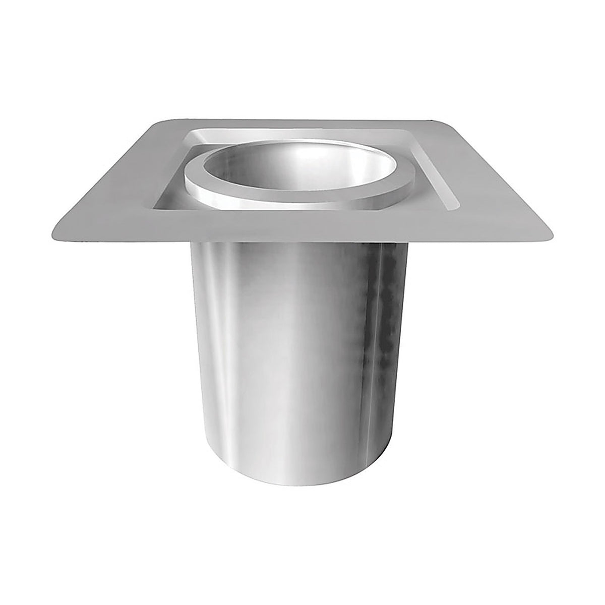Selkirk - 206465 - 6 In. D X 12 In. L Stainless Steel Firestop/Joist Shield