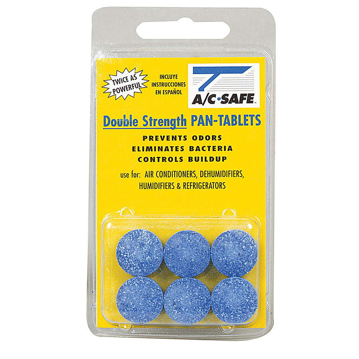 A/C-Safe - AC-912 - AC-Safe Air Conditioner Pan Cleaner Tablets 6 CT Tablets
