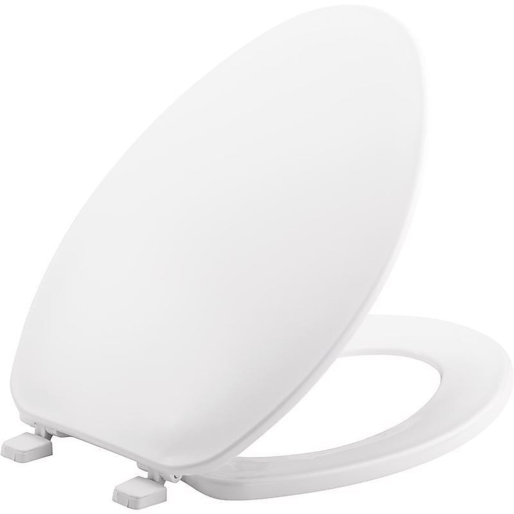 Bemis 170-000 Mayfair Elongated White Plastic Toilet Seat