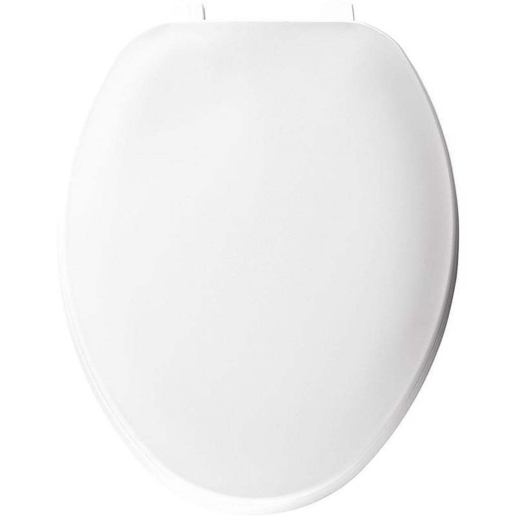 Bemis 170-000 Mayfair Elongated White Plastic Toilet Seat