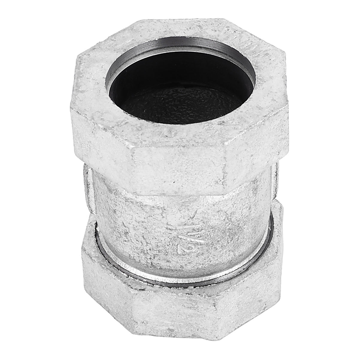 STZ Industries 311CCL-112 1-1/2 in. Compression X 1-1/2 in. D Compression Galvanized Malleable Iron 3 in. L Cou