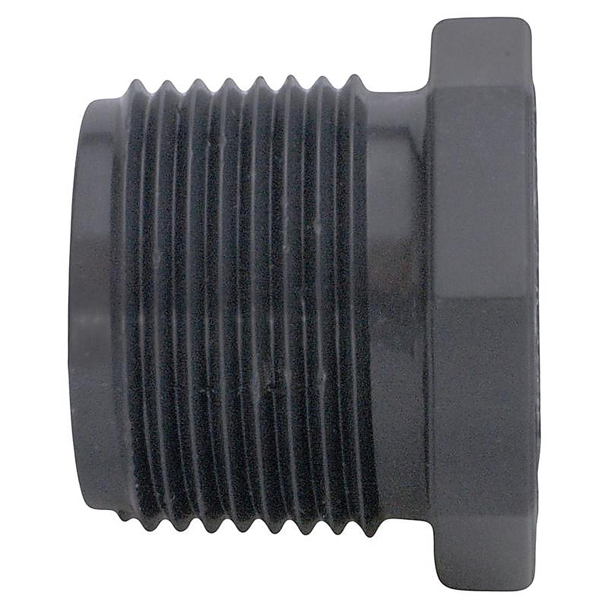 Charlotte Pipe PVC82002200 Schedule 80 1 in. MPT x 1/2 in. Dia. FPT PVC Reducing Bushing
