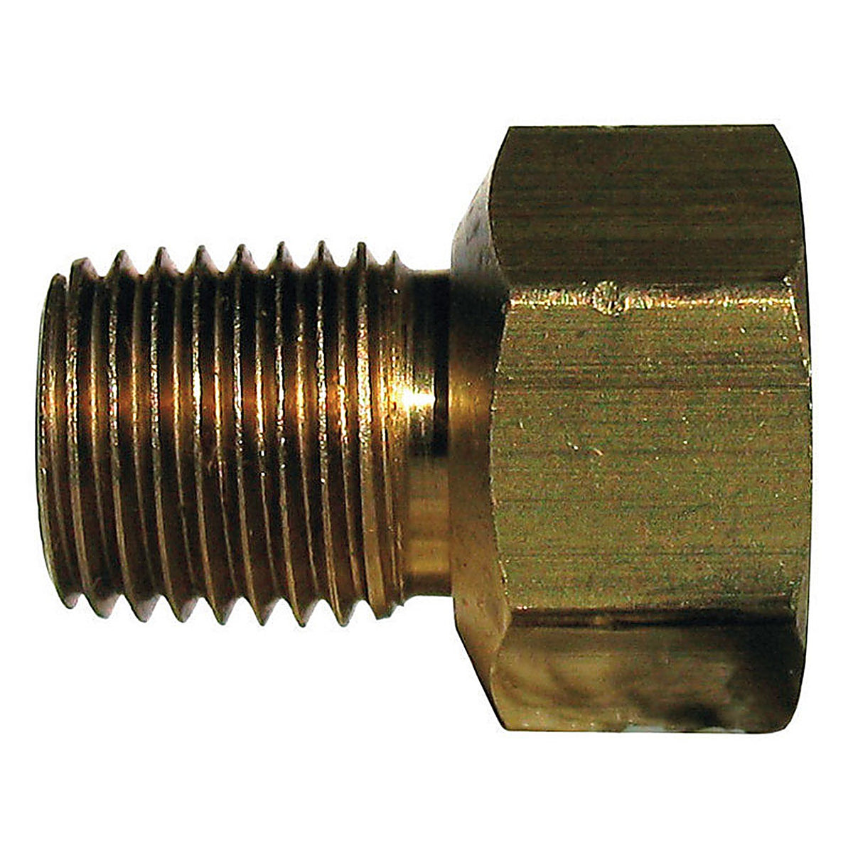 JMF 4213260 1/4 in. Flare x 1/8 in. Dia. Male Brass Inverted Flare Adapter
