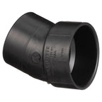 Charlotte Pipe ABS003261000 Slip x 3 in. Dia. Hub ABS Elbow 3 in.