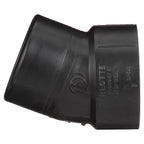 Charlotte Pipe ABS003261000 Slip x 3 in. Dia. Hub ABS Elbow 3 in.