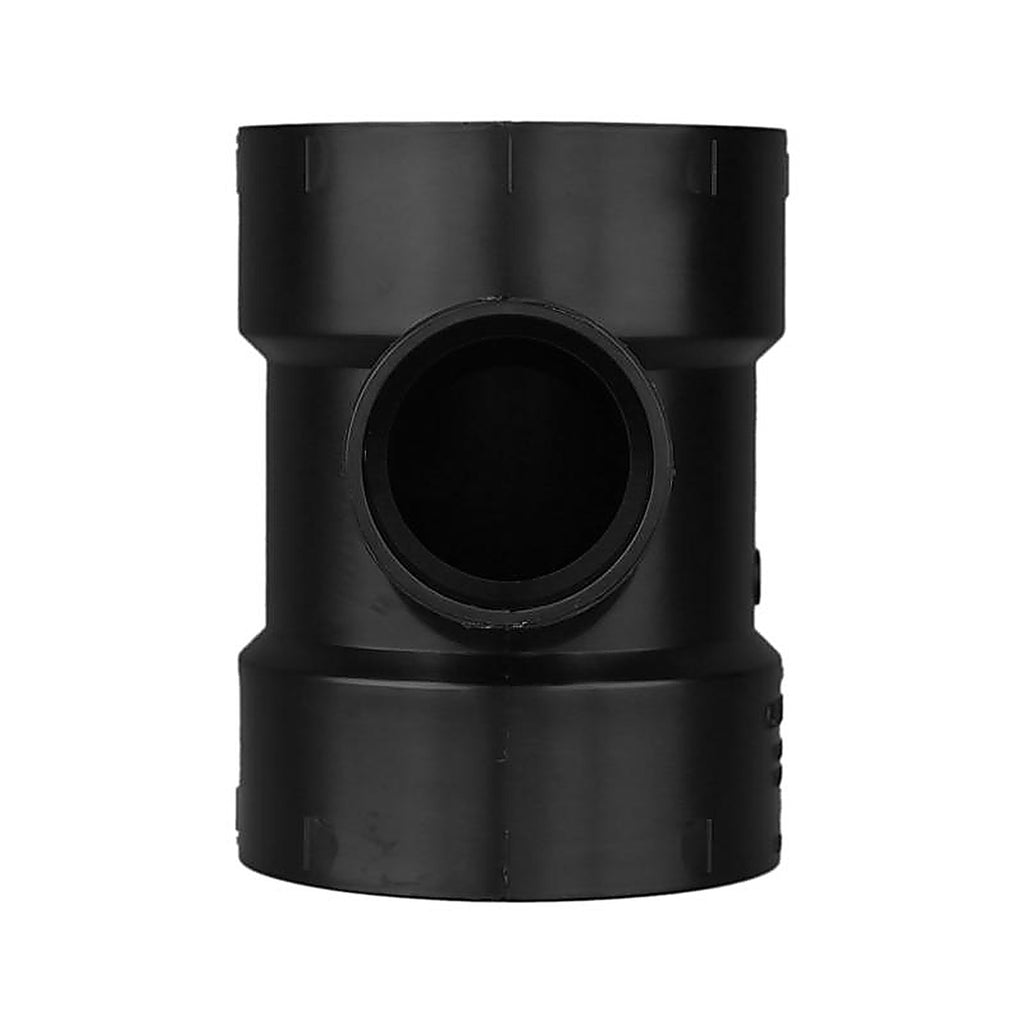 Charlotte Pipe ABS004011800 4 in. Hub x 2 in. Dia. Hub ABS Sanitary Tee