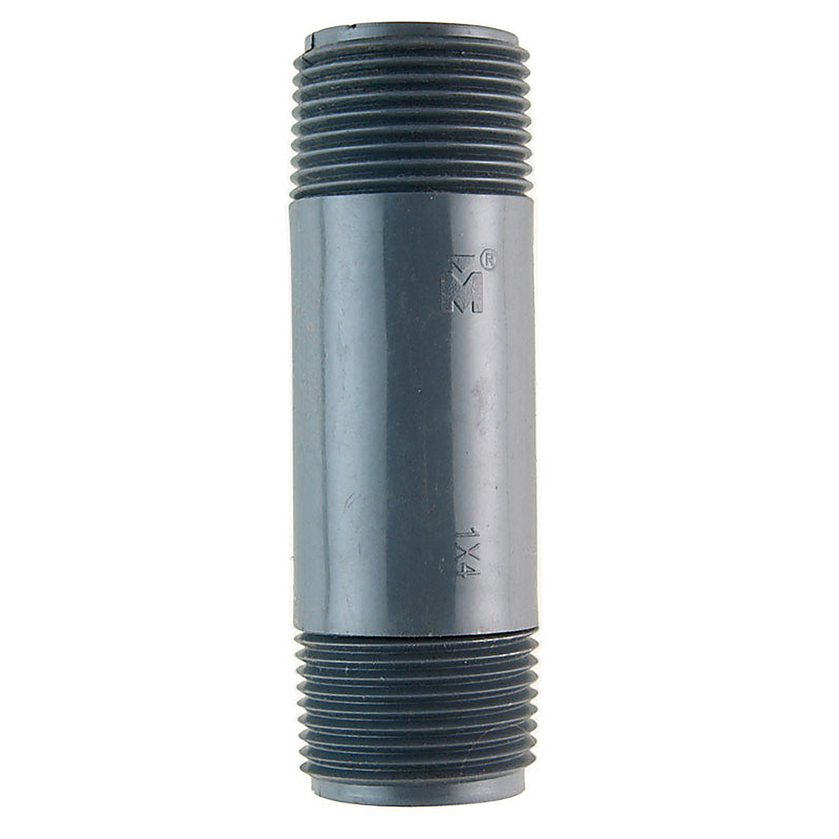 Mueller 505-040 Schedule 80 1 in. MPT PVC 4 in. Nipple