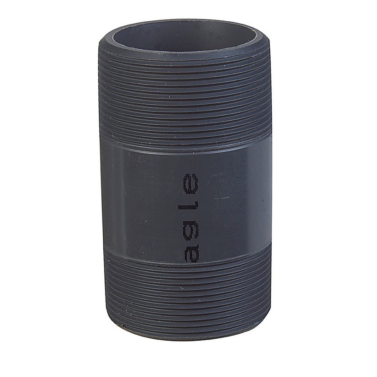 Mueller 408-040 ProLine Schedule 80 2 in. MIP x 2 in. Dia. MIP PVC 4 in. Nipple