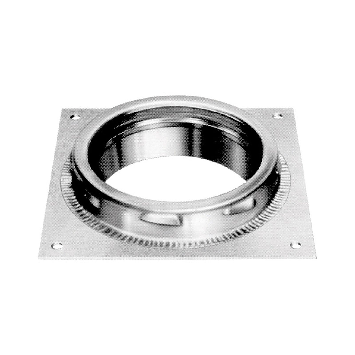 Selkirk - 206400 - 6 In. D 28 Ga. Stainless Steel Anchor Plate
