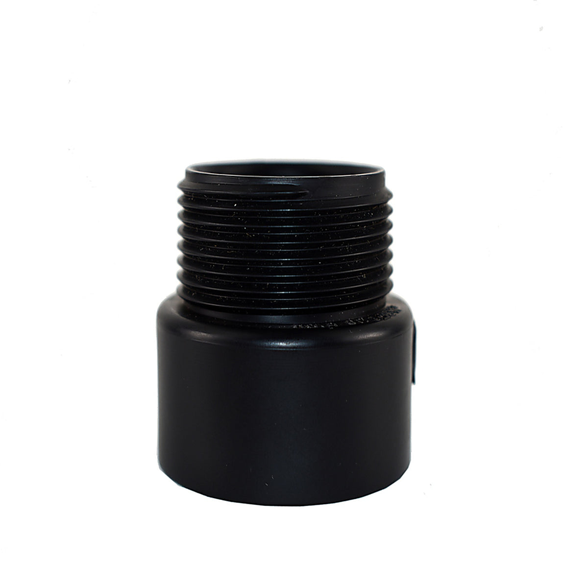 Charlotte Pipe ABS00109100 2 in. Hub x 2 in. Dia. MPT ABS Adapter