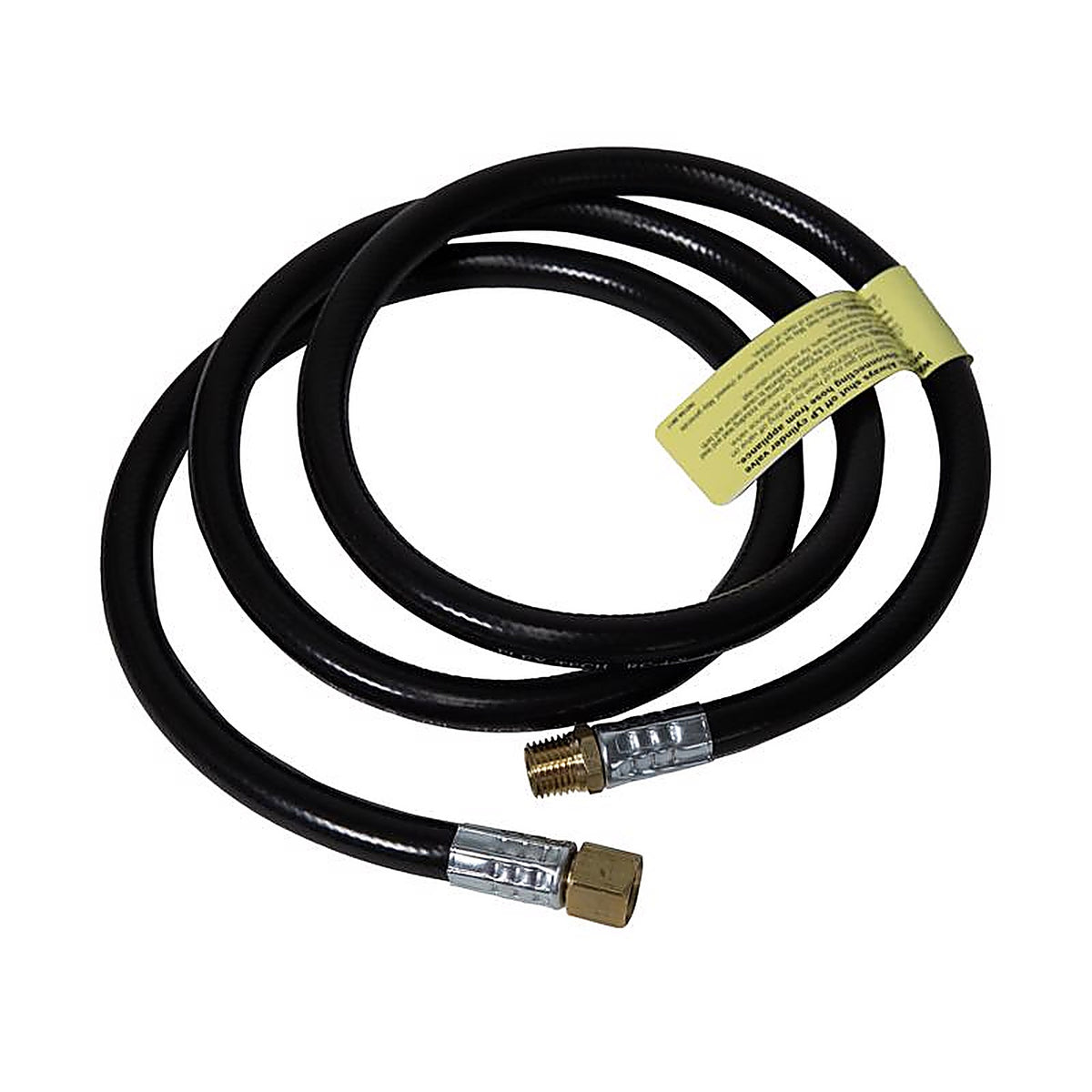 Mr. Heater F273717 1/4 in. Dia. x 1/4 in. Dia. x 5 foot ft. L Brass/Plastic Male Pipe Thread x Female Flare