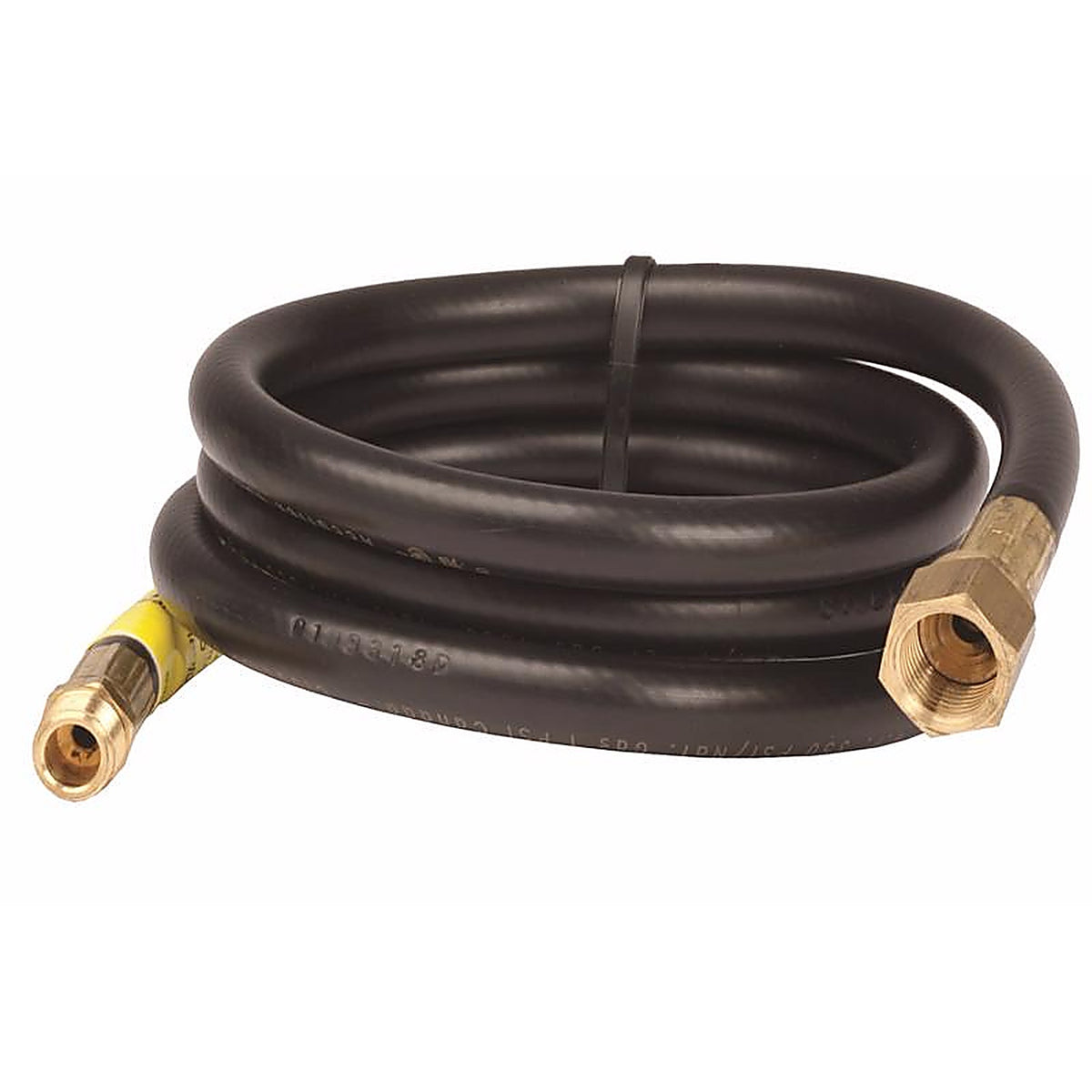 Mr. Heater F273707-108 3/8 in. Dia. x 1/4 in. Dia. x 9 foot ft. L Brass/Plastic Male Pipe Thread x Female Flare