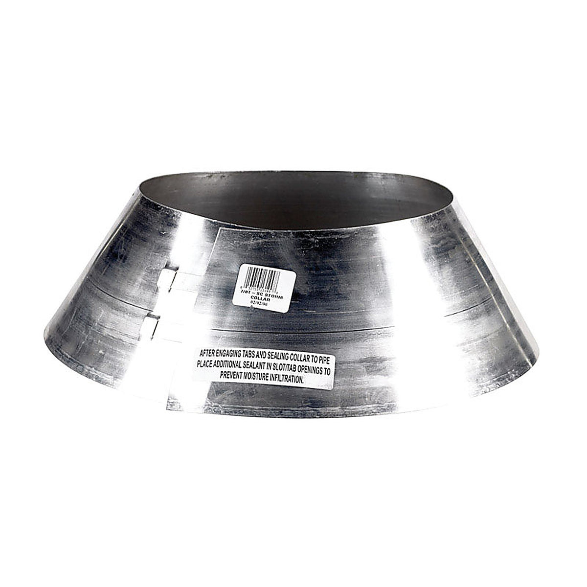 Selkirk 208810 8 in. Dia. 28 Ga. Stainless Steel Storm Collar