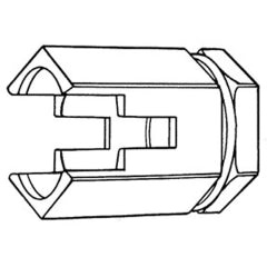 Thexton 423 Universal Radiator Petcock Socket