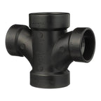 Charlotte Pipe ABS004290600 2 in. Hub x 2 in. Dia. Hub ABS Sanitary Tee