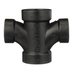 Charlotte Pipe ABS004290600 2 in. Hub x 2 in. Dia. Hub ABS Sanitary Tee