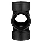 Charlotte Pipe ABS004281000 3 in. Hub x 3 in. Dia. Hub ABS Sanitary Tee