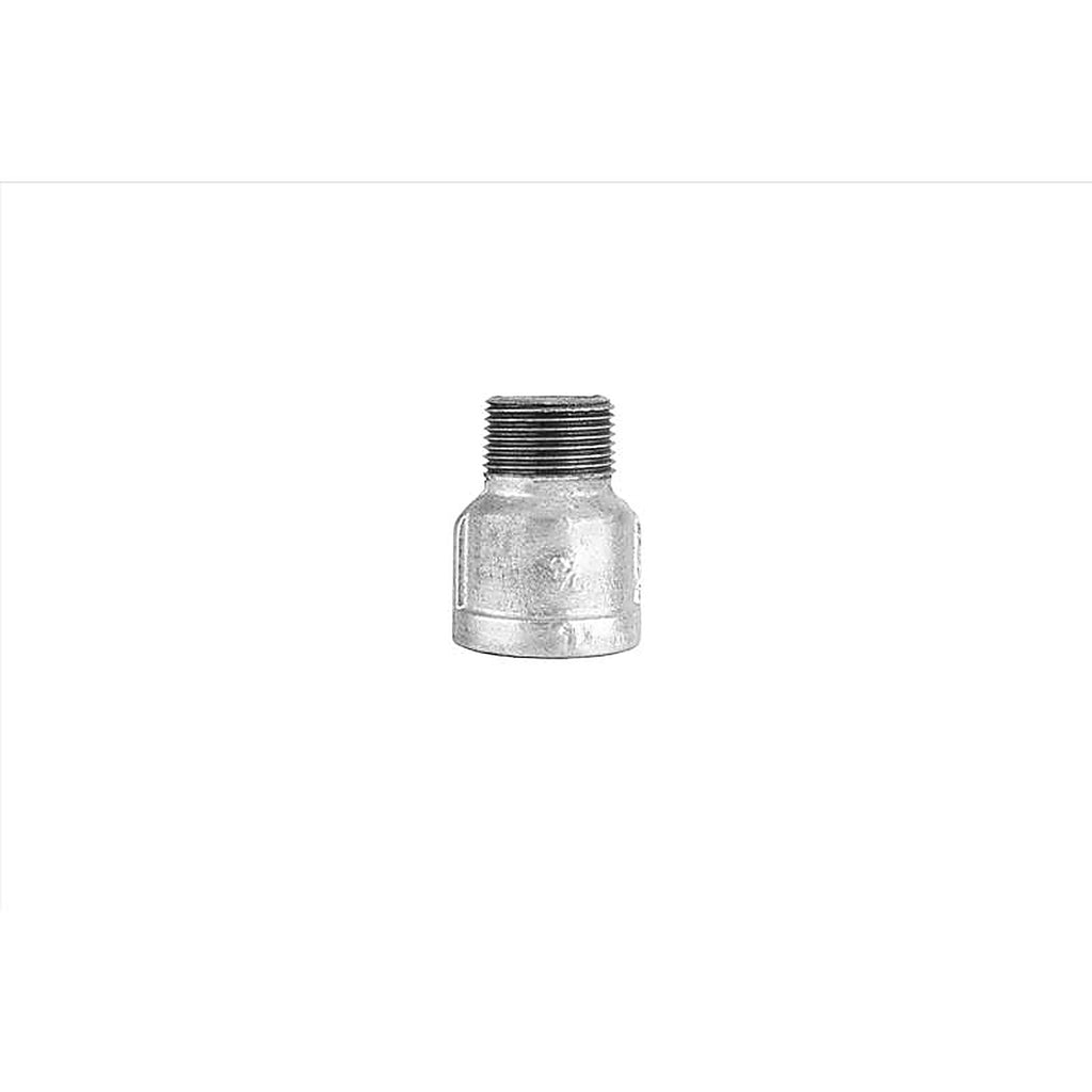 STZ Industries 311UEP-12 1/2 in. FIP each X 1/2 in. D FIP each Galvanized Malleable Iron Extension Piece