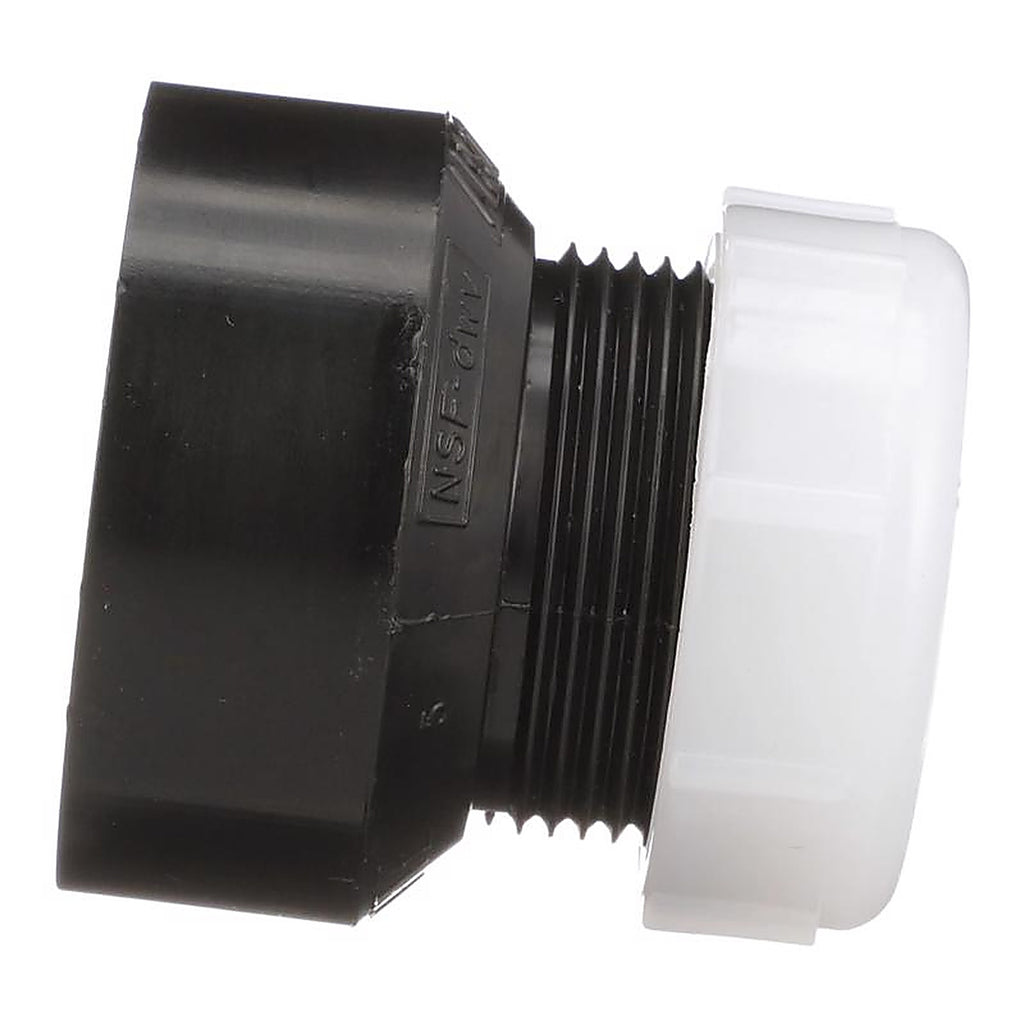 Charlotte Pipe ABS00104P0600 1-1/2 in. MPT x 1-1/4 in. Dia. Spigot ABS Trap Adapter
