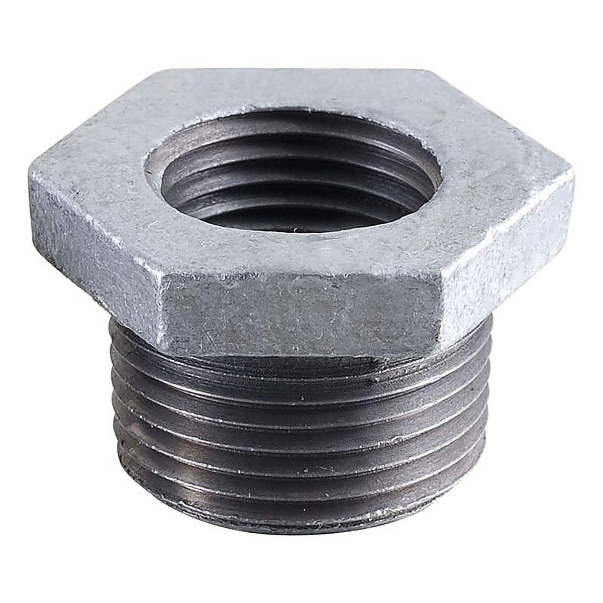 STZ Industries 351B-32 3 in. MIP each T X 2 in. D FIP each Galvanized Malleable Iron Hex Bushing
