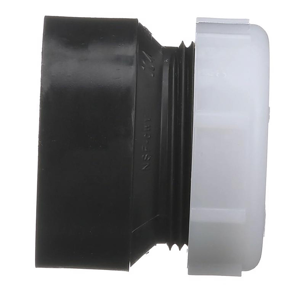 Charlotte Pipe ABS00104P0800 1-1/2 in. Hub x 1-1/2 in. Dia. Spigot ABS Trap Adapter