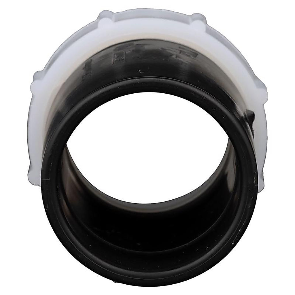 Charlotte Pipe ABS00704P0600 1-1/2 in. Spigot x 1-1/2 in. Dia. Spigot ABS Adapter