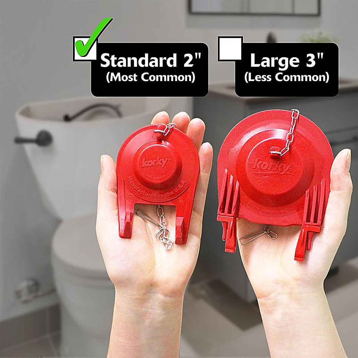 Korky 4010MP QuietFILL Platinum Complete Universal Toilet Repair Kit