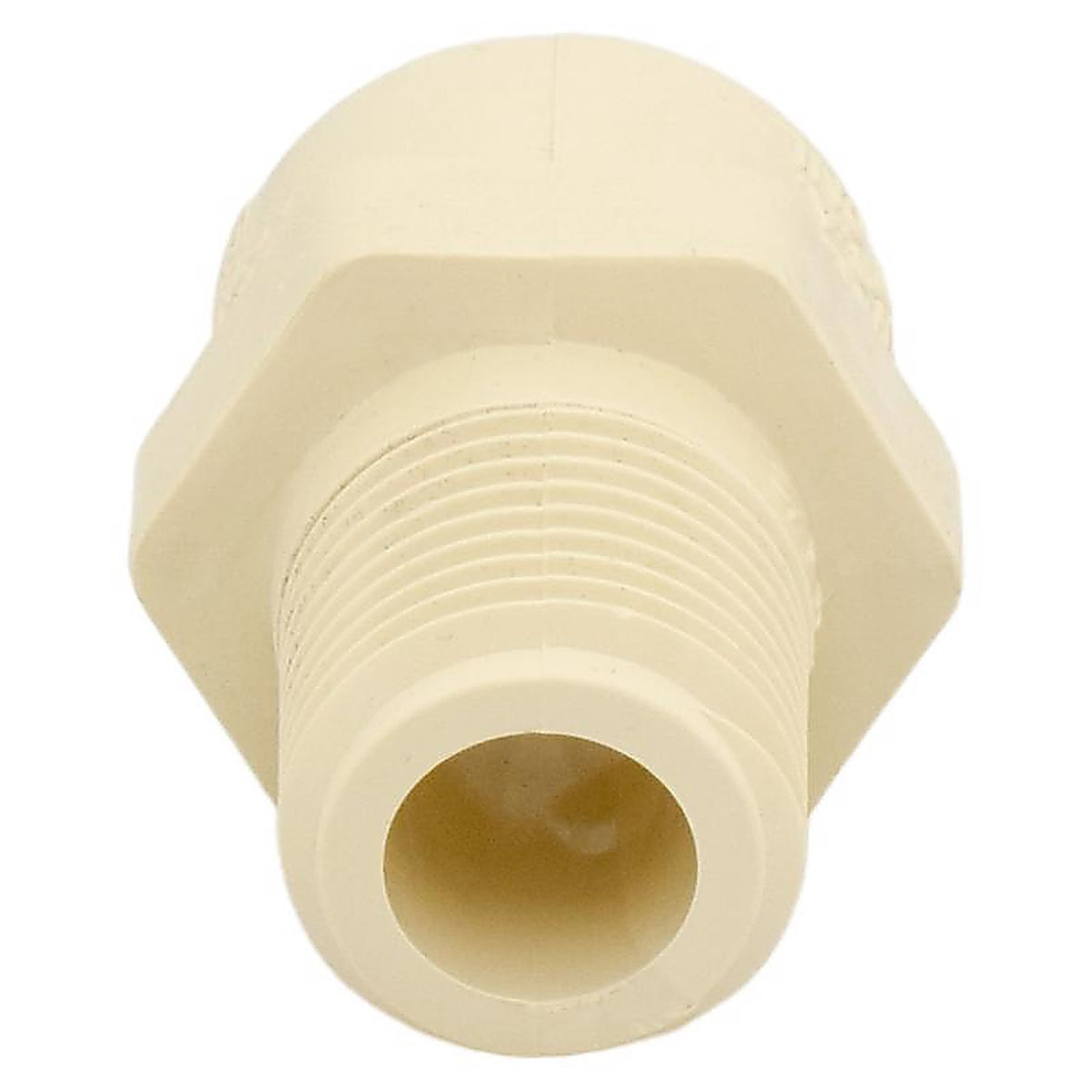 Charlotte Pipe CTS021100600 FlowGuard 3/4 in. Hub x 1/2 in. Dia. MPT CPVC Reducing Adapter