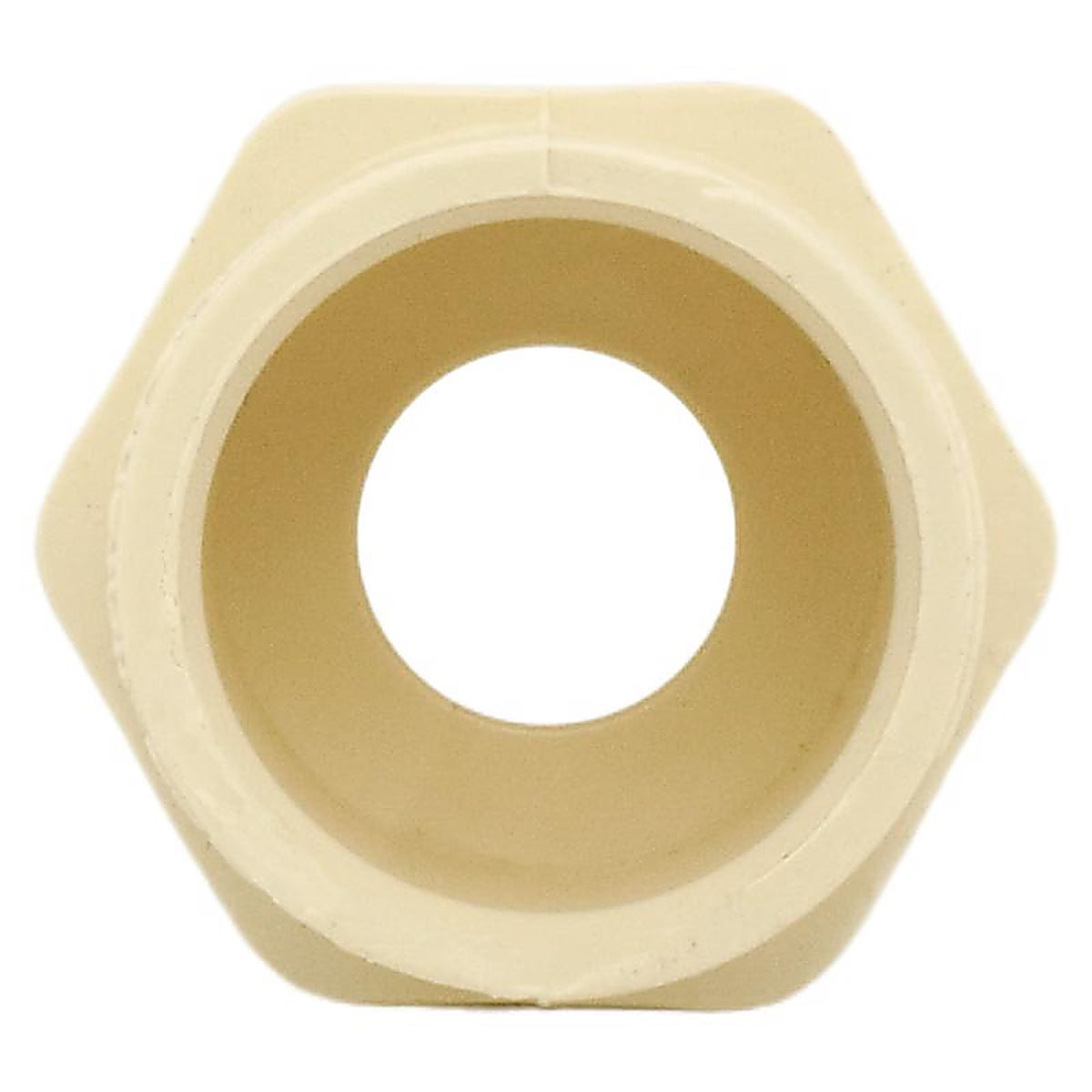 Charlotte Pipe CTS021100600 FlowGuard 3/4 in. Hub x 1/2 in. Dia. MPT CPVC Reducing Adapter