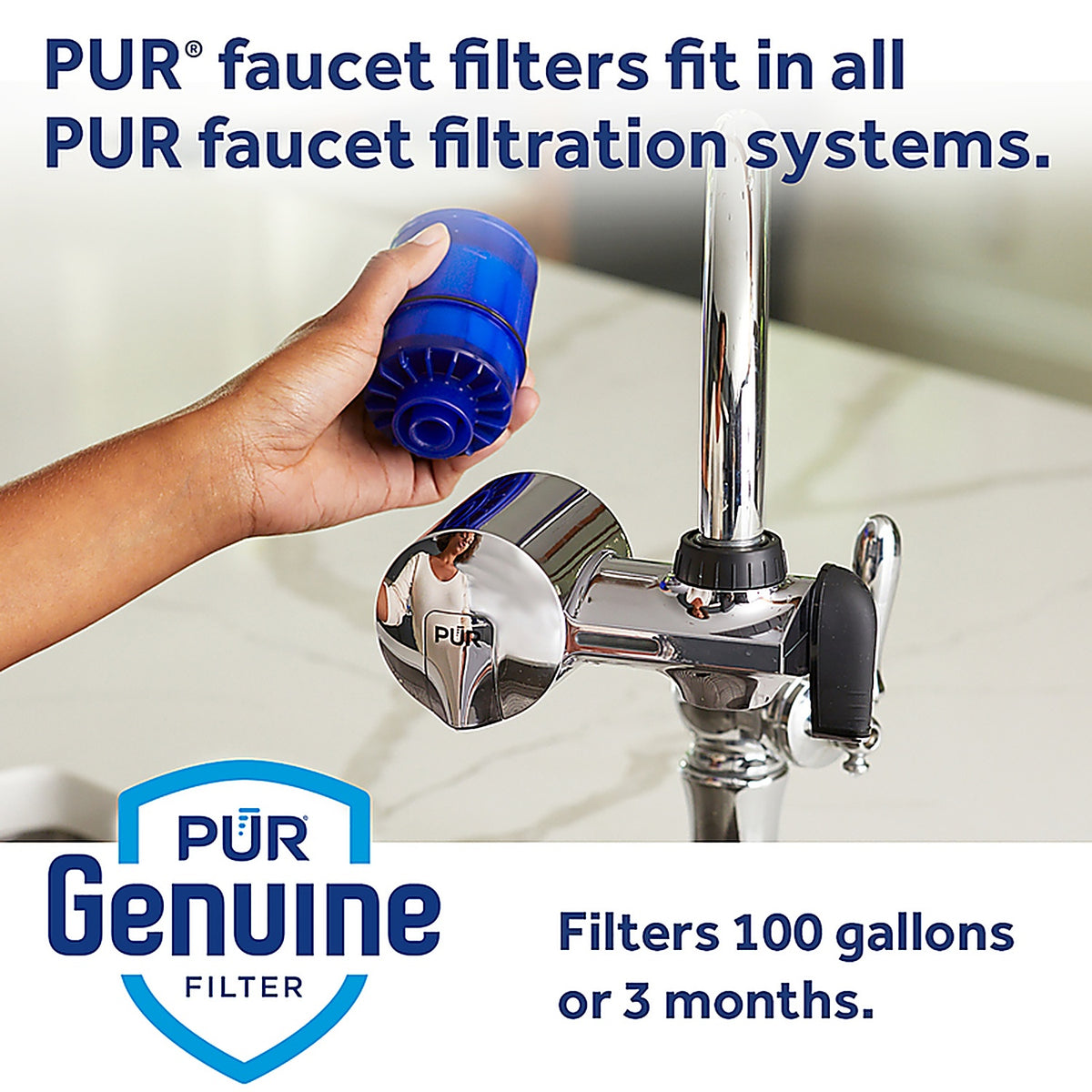 PUR RF99993V2 Maxion Faucets Replacement Water Filter For
