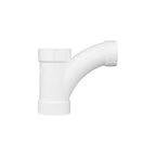 Charlotte Pipe - PVC005021800 - Schedule 40 4 In. Hub X 4 In. D Hub PVC Long Turn Wye 1 Pack