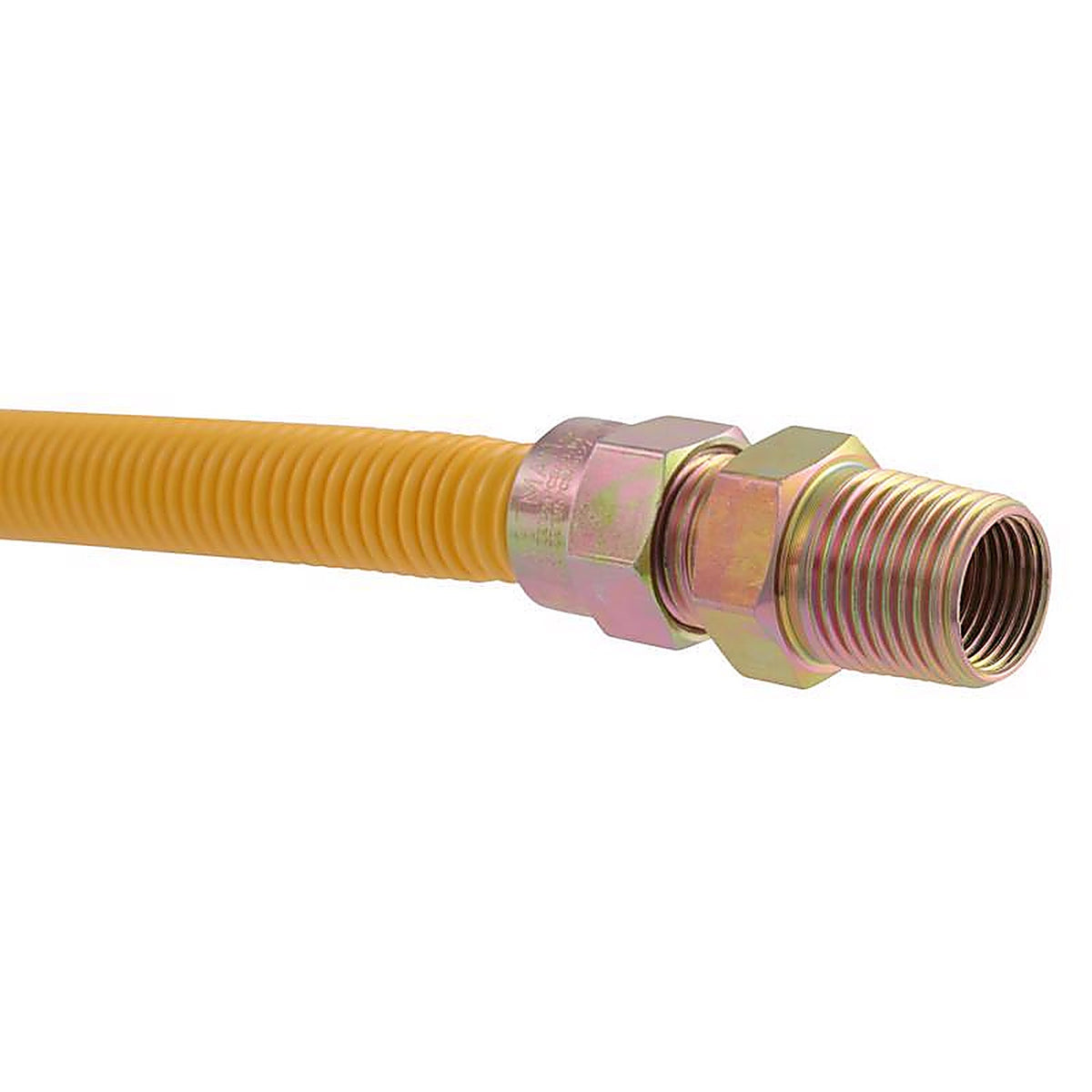 Eastman - 20YE50V072B - Procoat 3/8 In. MIP X 1/2 In. D MIP 72 In. Stainless Steel Gas Connector