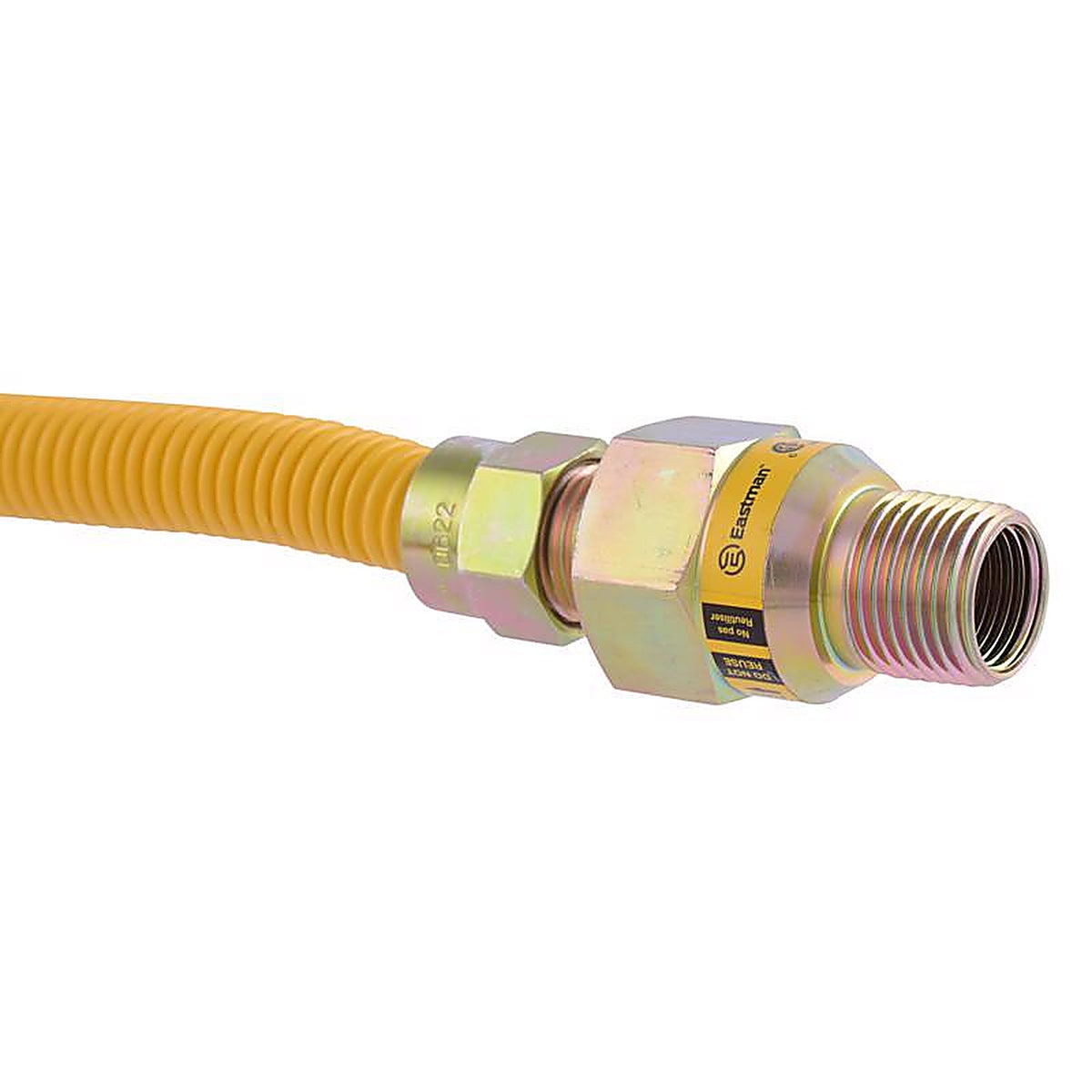 Eastman - 20YE50V072B - Procoat 3/8 In. MIP X 1/2 In. D MIP 72 In. Stainless Steel Gas Connector