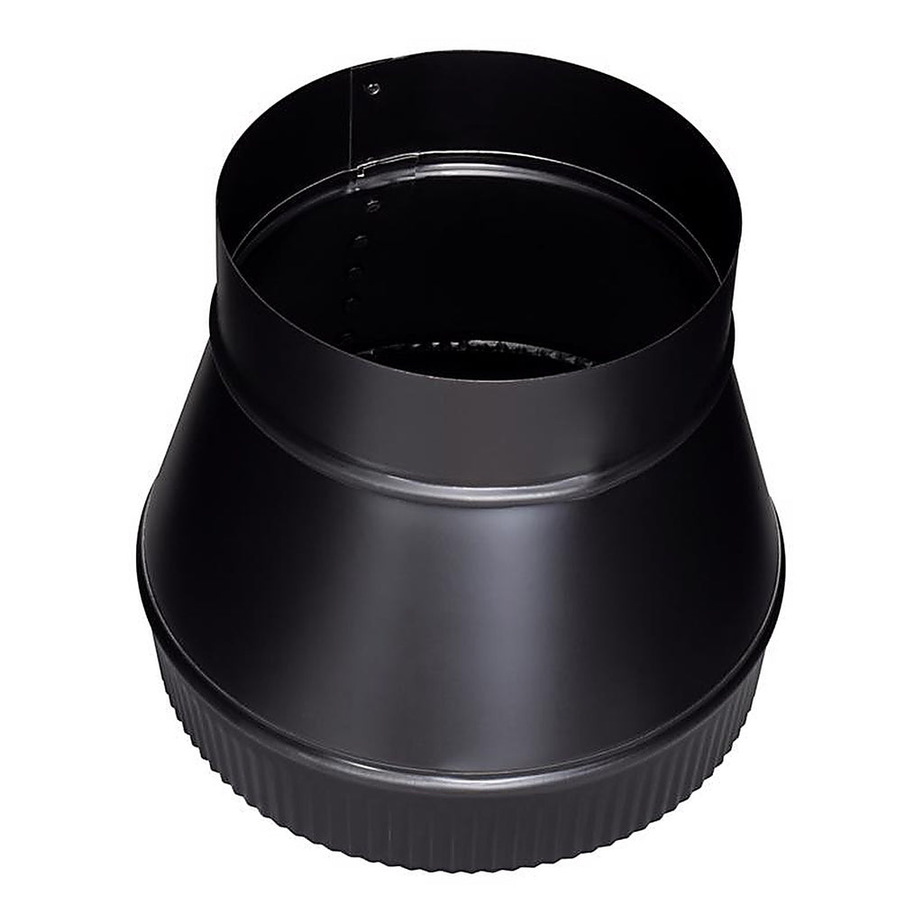 Imperial BM0062 6 in. Dia. x 8 in. Dia. Steel Stove Pipe Increaser
