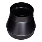 Imperial BM0062 6 in. Dia. x 8 in. Dia. Steel Stove Pipe Increaser
