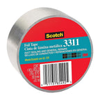 3M - 3311-10A - Scotch 2 In. W X 10 Yd L Silver Foil Tape